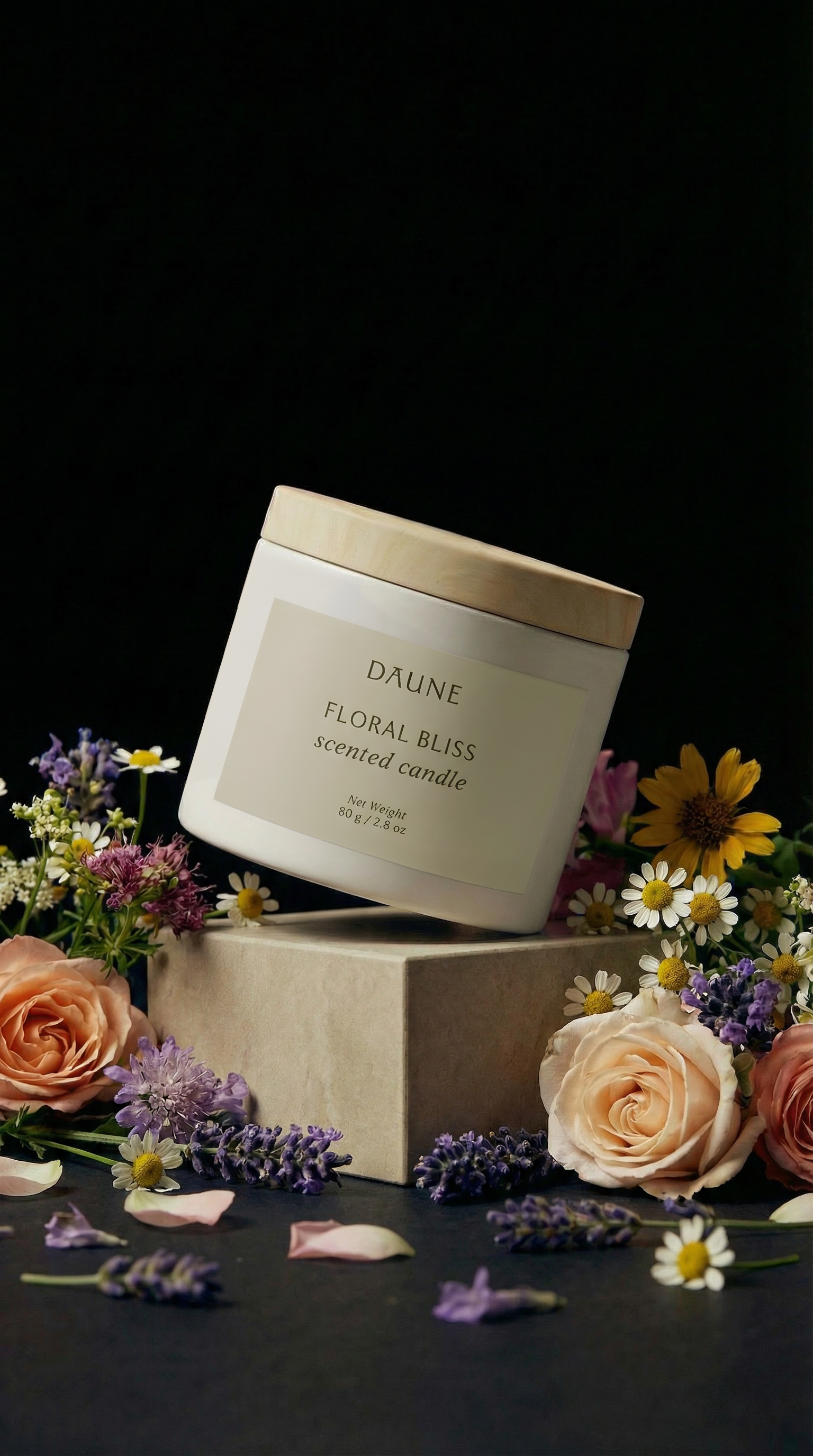 Scented Candle (Floral Bliss)